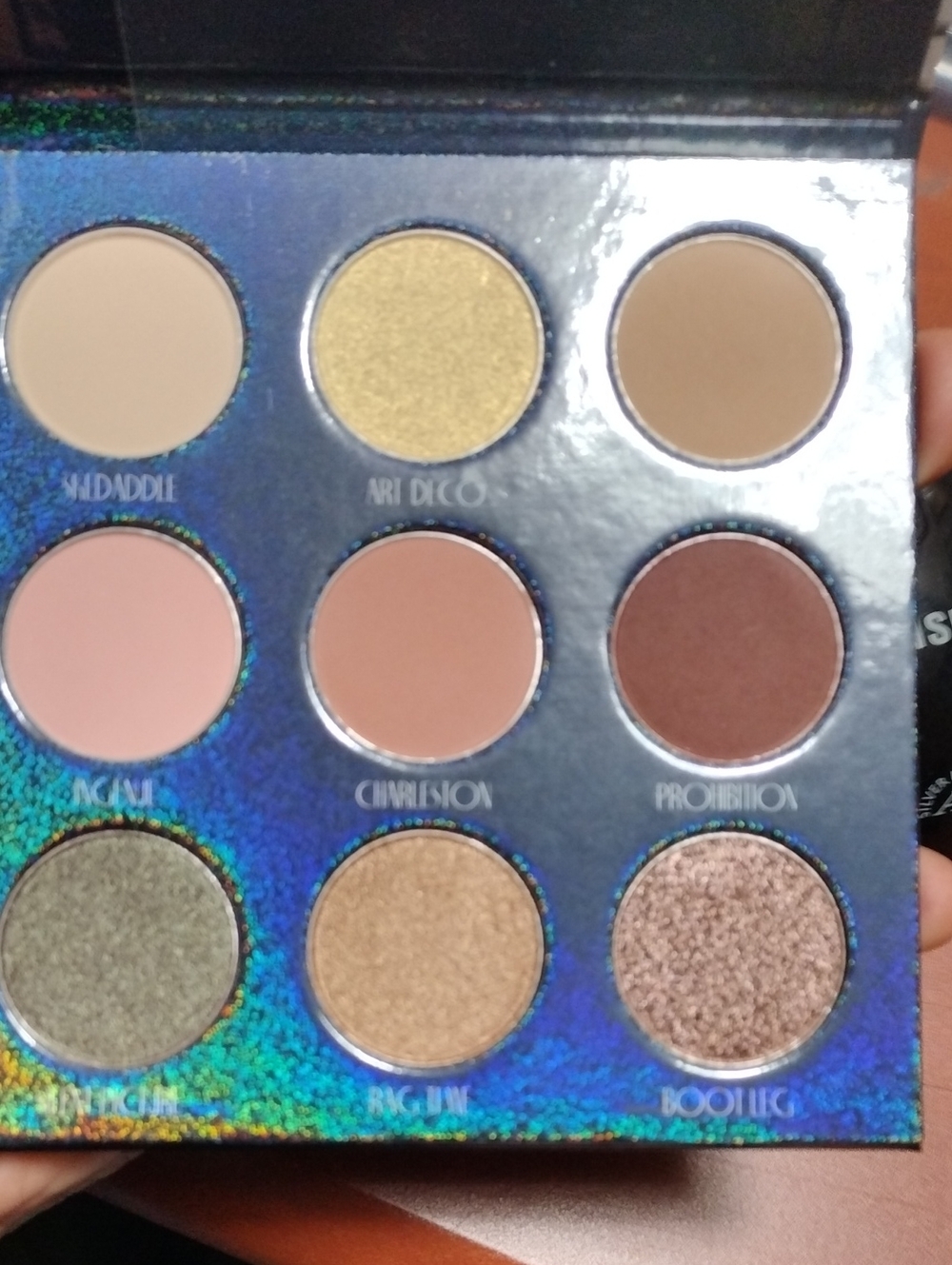 Perich Eyeshadow Palette Flapper Neutral & Pink Shades new not used w/ mirror